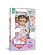 Ficha técnica e caractérísticas do produto Boneca Mellina Dodói com Cabelo - Super Toys