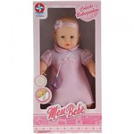 Ficha técnica e caractérísticas do produto Boneca Meu Bebê Branco Vestido Rosa 60 Cm - Estrela