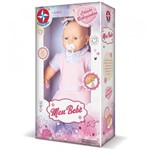 Ficha técnica e caractérísticas do produto Boneca Meu Bebe Vest Rosa Estrela