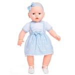 Ficha técnica e caractérísticas do produto Boneca Meu Bebê Vestido Azul - Estrela