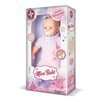 Ficha técnica e caractérísticas do produto Boneca Meu Bebe Vestido Rosa - Estrela