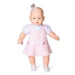 Ficha técnica e caractérísticas do produto Boneca Meu Bebê Vestido Rosa - Estrela
