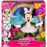 Ficha técnica e caractérísticas do produto Boneca Minnie Hasbro Vestido Arco-íris