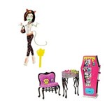 Ficha técnica e caractérísticas do produto Boneca Monster High Mattel Monster Fusion - Scarah Screams + Acessórios Escola Monster High Mattel - Lounge
