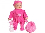 Boneca New Mini Bebê Mania Xixi com Acessórios - Roma Brinquedos