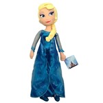 Ficha técnica e caractérísticas do produto Boneca Pelúcia Princesa Elsa 50cm Frozen Disney - Long Jump