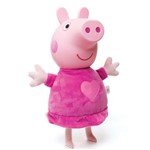Ficha técnica e caractérísticas do produto Boneca Peppa Pig - Peppa com Cabeça de Vinil - Estrela