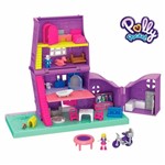 Ficha técnica e caractérísticas do produto Boneca - Polly Pocket! Pollyville Casa de Polly GFP42 - Mattel