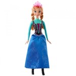 Ficha técnica e caractérísticas do produto Boneca Princesa Anna Brilhante - Disney Frozen - Mattel