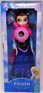 Ficha técnica e caractérísticas do produto Boneca Princesa Anna / Personagem Filme Frozen