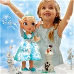 Ficha técnica e caractérísticas do produto Boneca Princesa Elsa Cantora - Disney Frozen - Sunny