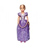 Ficha técnica e caractérísticas do produto Boneca Princesa Rapunzel Disney 77 Cm - Novabrink