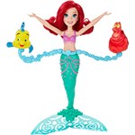 Ficha técnica e caractérísticas do produto Boneca Princesas Disney Ariel Girar e Nadar - Hasbro