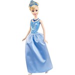 Ficha técnica e caractérísticas do produto Boneca Princesas Disney Brilhantes - Cinderela - Mattel