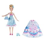 Ficha técnica e caractérísticas do produto Boneca Princesas Disney Lindos Vestidos - CINDERELA LINDOS VESTIDOS Hasbro