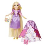Ficha técnica e caractérísticas do produto Boneca Princesas Disney Lindos Vestidos - RAPUNZEL LINDOS VESTIDOS Hasbro