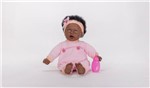 Ficha técnica e caractérísticas do produto Boneca Reborn Bebê Menina Negra - Horizonte Virtual