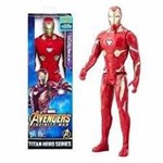 Ficha técnica e caractérísticas do produto Boneco Avengers F 12" Titan Homem de Ferro
