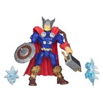 Ficha técnica e caractérísticas do produto Boneco Avengers Hasbro Super Hero Mashers Batle Upgrade 6" - Thor