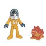 Ficha técnica e caractérísticas do produto Boneco BÃ¡sico Imaginext Astronauta e Alien - Mattel - Multicolorido - Menino - Dafiti
