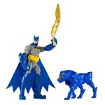 Ficha técnica e caractérísticas do produto Boneco Batman e Blade Wolf Mattel