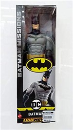 Ficha técnica e caractérísticas do produto Boneco Batman Missions 30cm Liga da Justiça 30cm - Mattel Fvm70