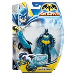 Ficha técnica e caractérísticas do produto Boneco Batman Unlimited - Batman e Shock Shark - Mattel
