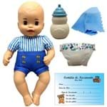 Ficha técnica e caractérísticas do produto Boneco Bebê Menino Little Mommy Recém Nascido Azul - Mattel