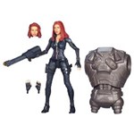 Ficha técnica e caractérísticas do produto Boneco Black Widow Hasbro Capitão América Legends Mandroid A6220