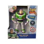 Ficha técnica e caractérísticas do produto Boneco Buzz Lightyear Com Som- Toy Story