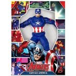 Ficha técnica e caractérísticas do produto Boneco Capitão América Avengers 50 Cm - Mimo