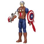 Ficha técnica e caractérísticas do produto Boneco Capitão América Hasbro Avengers Titan Hero A6757
