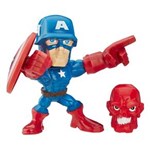 Ficha técnica e caractérísticas do produto Boneco Capitão América Hasbro Marvel Super Hero Mashers Micro
