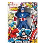 Ficha técnica e caractérísticas do produto Boneco Capitão América Marvel Comics Mimo 552