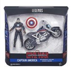 Ficha técnica e caractérísticas do produto Boneco Capitão América Marvel Legends Civil War Hasbro