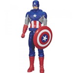Ficha técnica e caractérísticas do produto Boneco Capitão América os Vingadores Titan Hero B6153 Hasbro