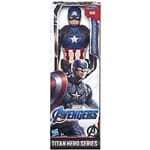 Ficha técnica e caractérísticas do produto Boneco Capitão América Titan Hero Series Avengers E3919 - HASBRO