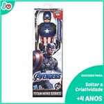 Ficha técnica e caractérísticas do produto Boneco Capitão América Titan Hero Series Vingadores Hasbro