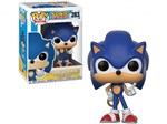 Boneco Colecionável Pop Vinyl Sonic With Ring - 16cm Funko