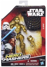 Ficha técnica e caractérísticas do produto Boneco C3Po Hero Mashers Star Wars - Hasbro B3769