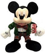 Ficha técnica e caractérísticas do produto Boneco de Pelúcia Grande Mickey Mouse Natal 46cm - Disney