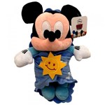 Ficha técnica e caractérísticas do produto Boneco de Pelúcia Mickey Mouse Bebê Baby Azul - Disney