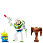 Ficha técnica e caractérísticas do produto Boneco Disney Buzz Lightyear Deluxe Toy Story - Mattel