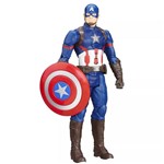 Ficha técnica e caractérísticas do produto Boneco Eletrônico Capitão America Titan Hero B6176 - Hasbro
