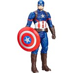 Ficha técnica e caractérísticas do produto Boneco Eletrônico Titan Capitão América - Hasbro
