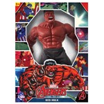Ficha técnica e caractérísticas do produto Boneco Gigante Disney Marvel Revolution Hulk Vermelho 517 - Mimo