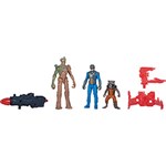 Ficha técnica e caractérísticas do produto Boneco Groot + Rocket Raccoon + Nova 3 Bonecos Hasbro