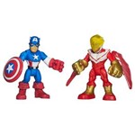 Ficha técnica e caractérísticas do produto Boneco Hasbro Marvel Super Hero Capitão América e Falcon