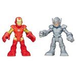 Ficha técnica e caractérísticas do produto Boneco Hasbro Marvel Super Hero Iron Man e Ultron