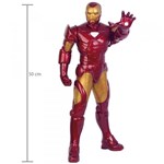 Ficha técnica e caractérísticas do produto Boneco Homem de Ferro Metalizado Premium Gigante - Mimo - Homem de Ferro